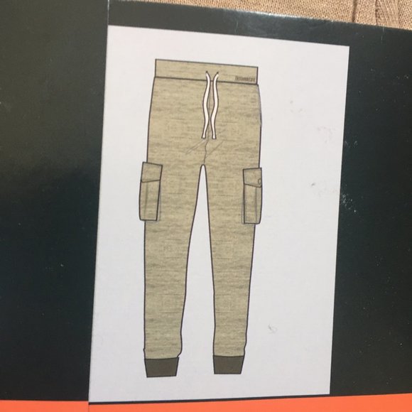 NWT Jersey Knit Cargo Joggers Small - Picture 3 of 5